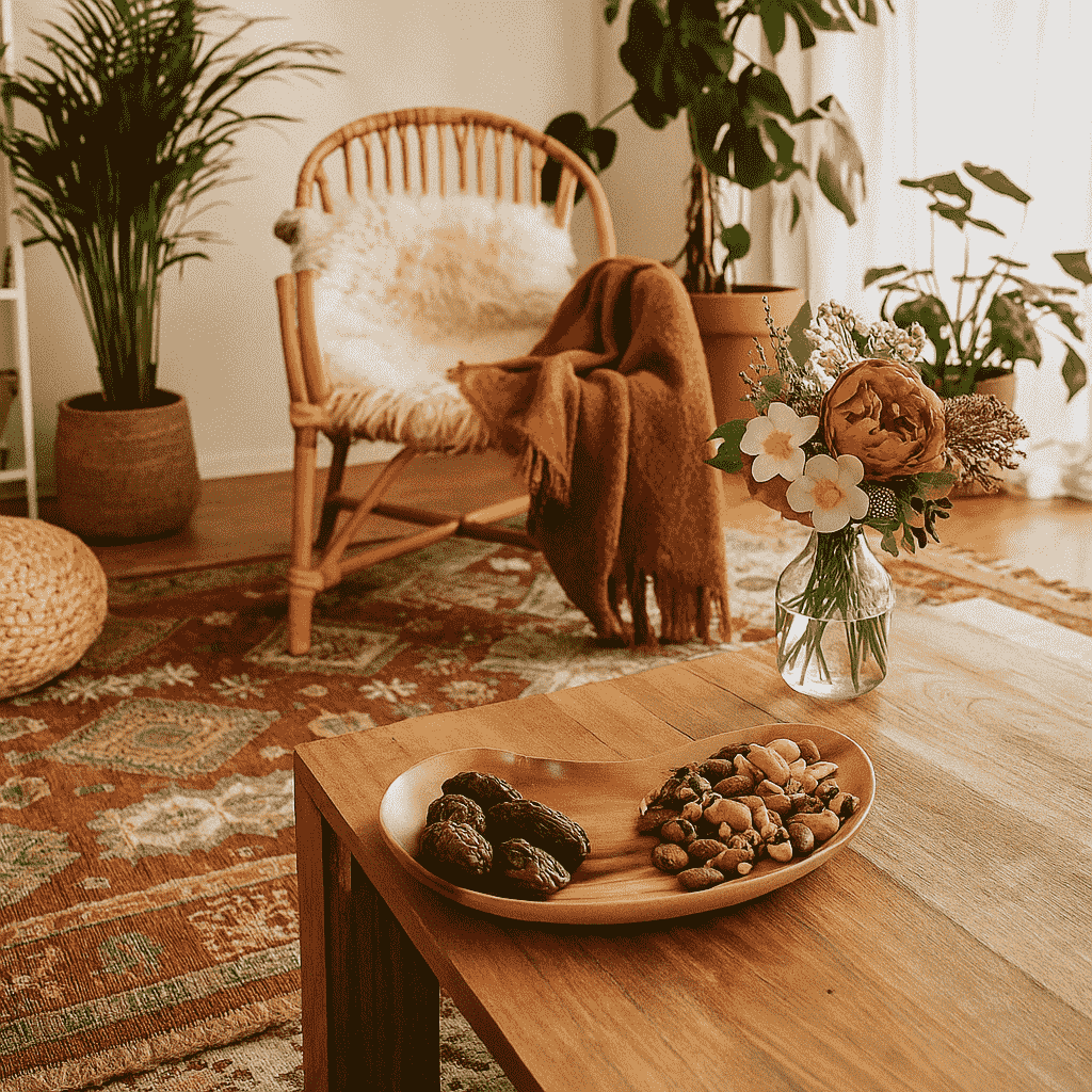 Classic Bean-Shaped Neem Wood Tray