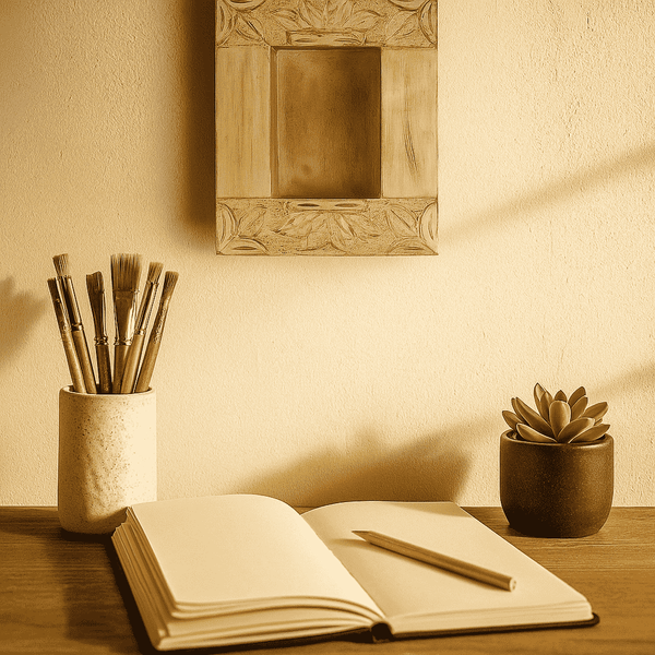 Jharoka Wood Wall Frame | Hand Carved Indian Boho Decor