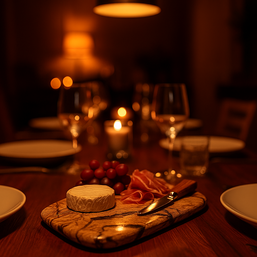 Abstract Cut Natural Marble Cheese Board - Gleemium Online Shop