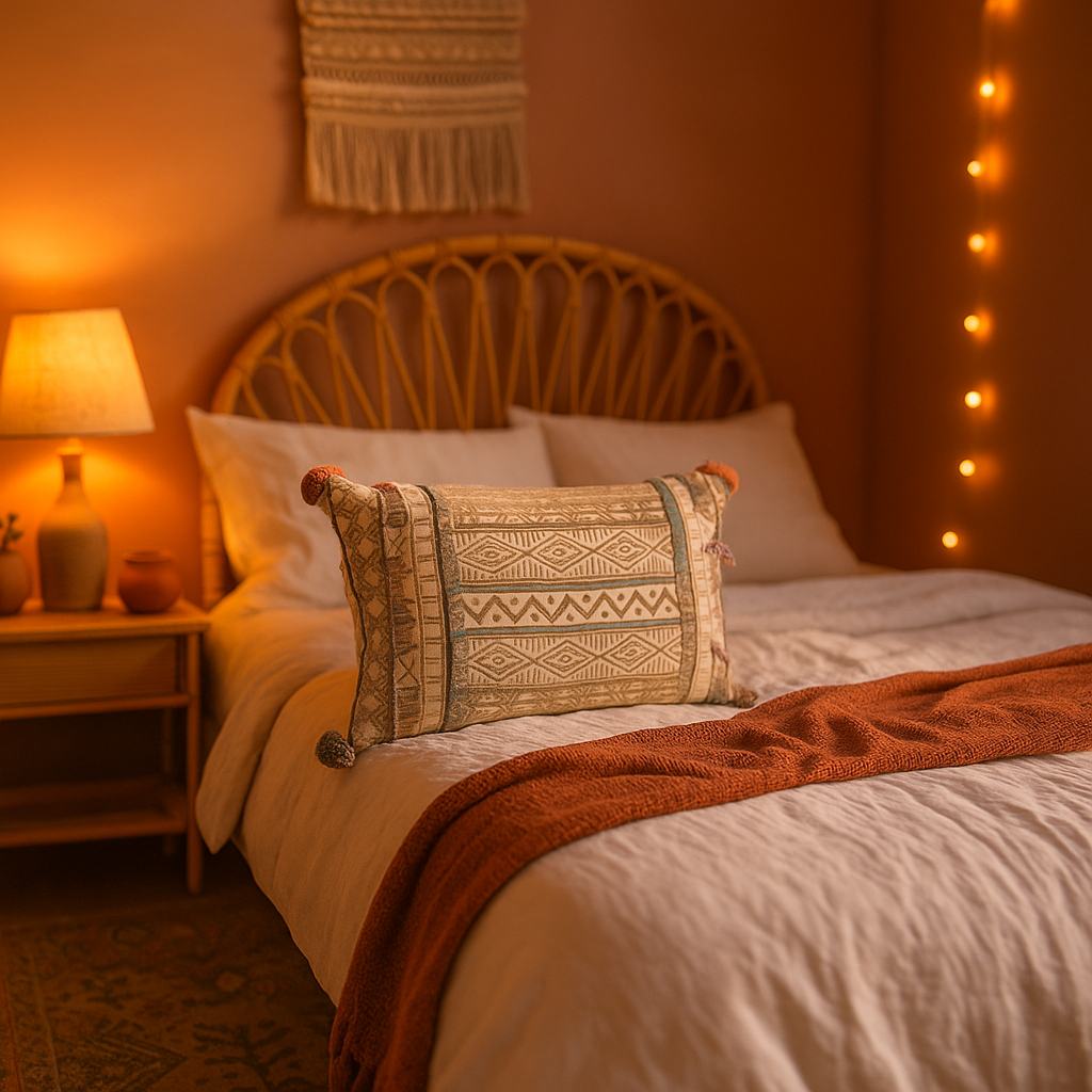 Multicolor Cotton Cushion Cover - Gleemium 