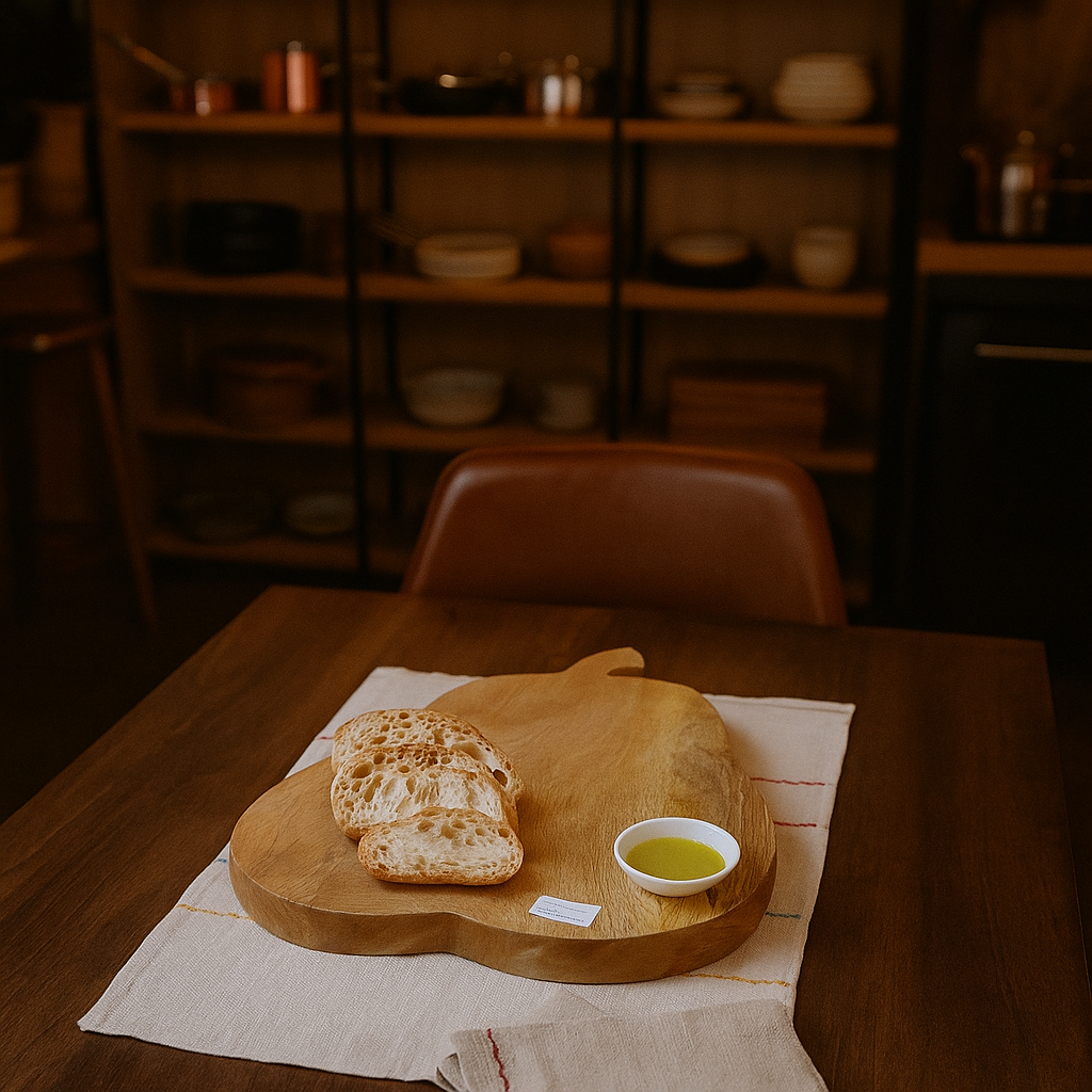 Hand Cut Mango Wood Pear-Shaped Chopping Board – Sustainable Wooden Chopping Board & Serving Platter -Gleemium