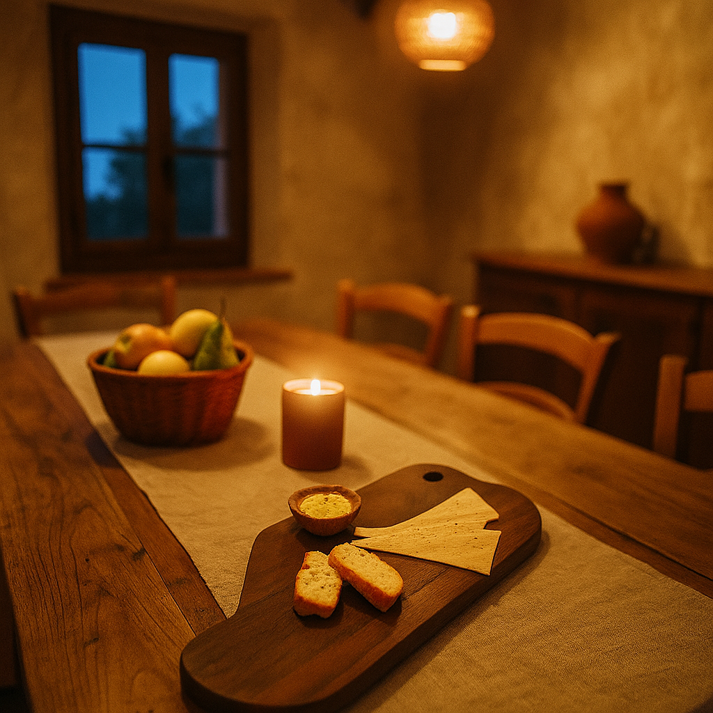 Handmade Acacia Abstract Serving Board – Artisan Wooden Acacia Serving Board