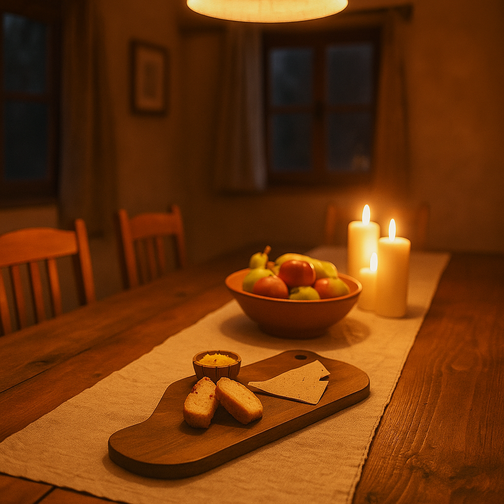 Handmade Acacia Abstract Serving Board – Artisan Wooden Acacia Serving Board