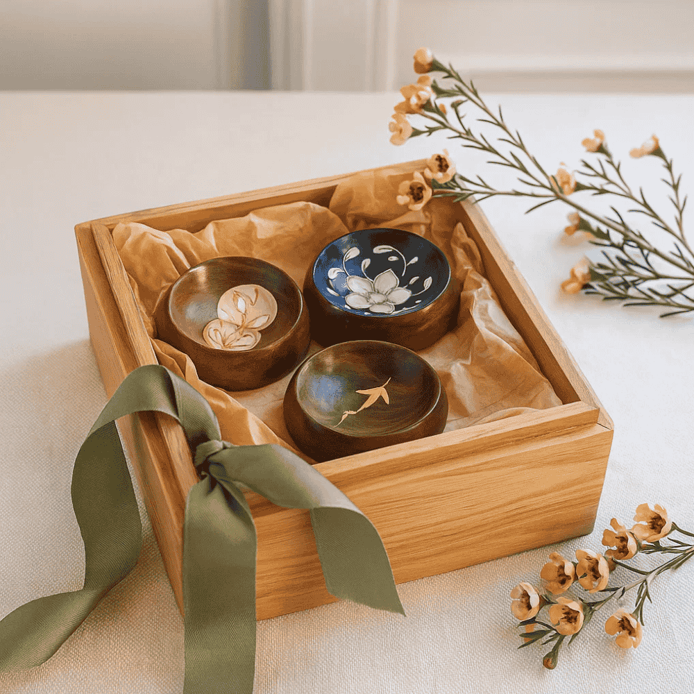Florals & Birds Trinket Trays