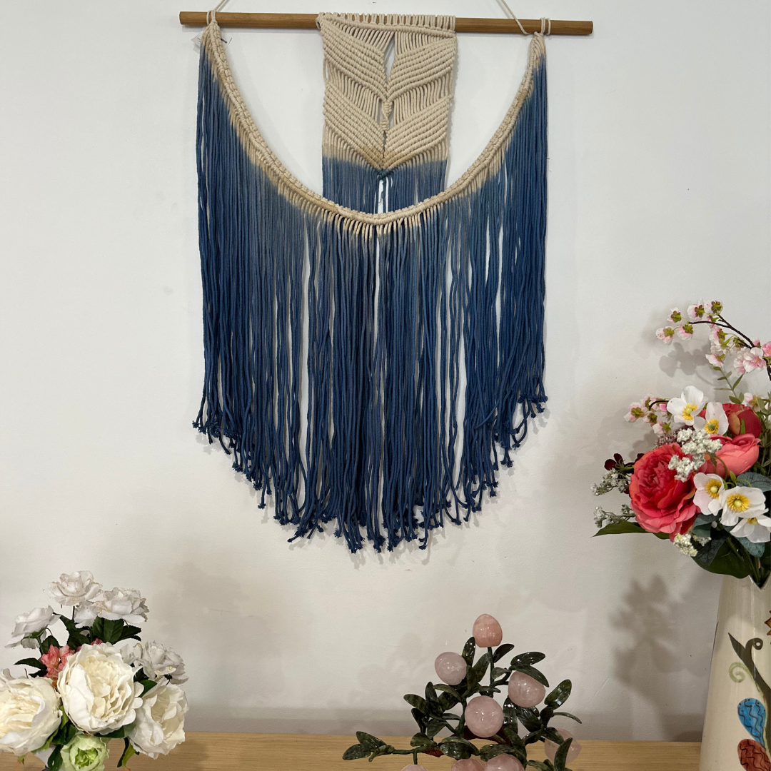 Macrame Nautical Ombre Wall Decor
