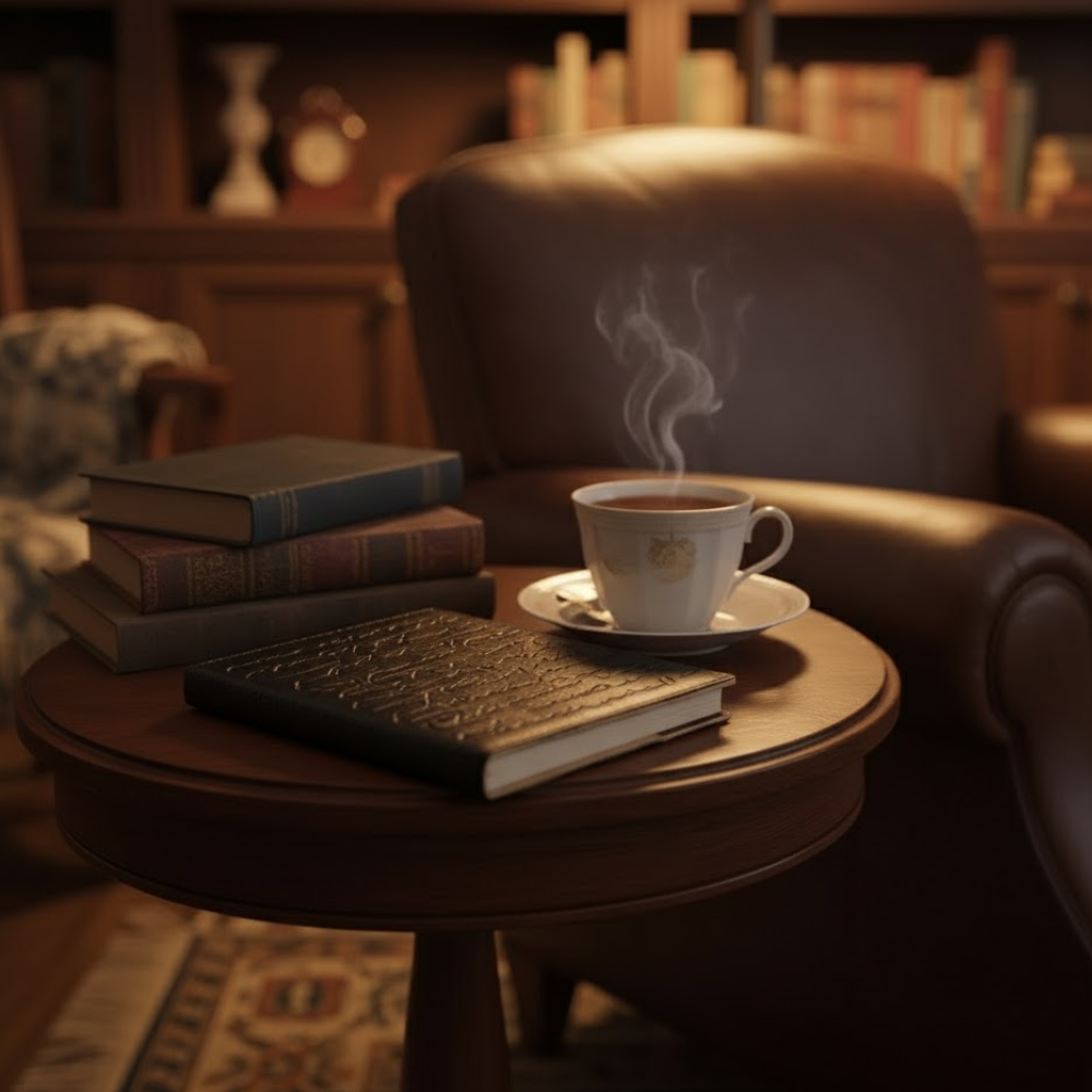 Embossed Typographic Leather Diary – Handmade Buffalo Leather Journal with Recycled Paper