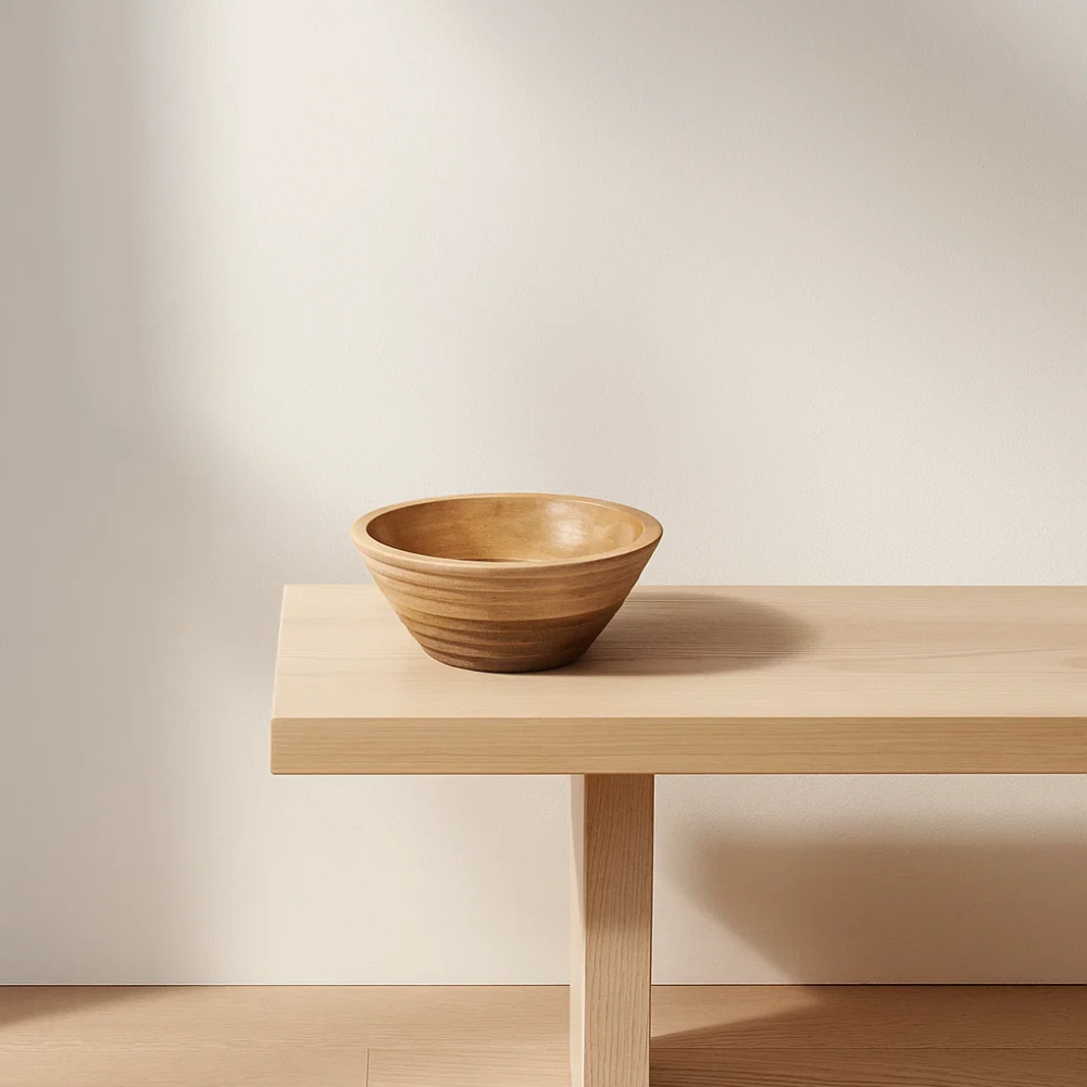 Handcrafted Gift of the Earthy Wood Bowl