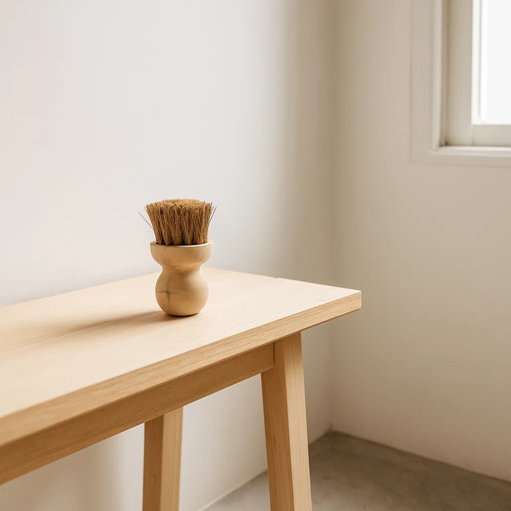 Handmade Coconut Fiber Pan Pot Brush – Eco-Friendly Natural Kitchen Scrubber for Pots & Pans