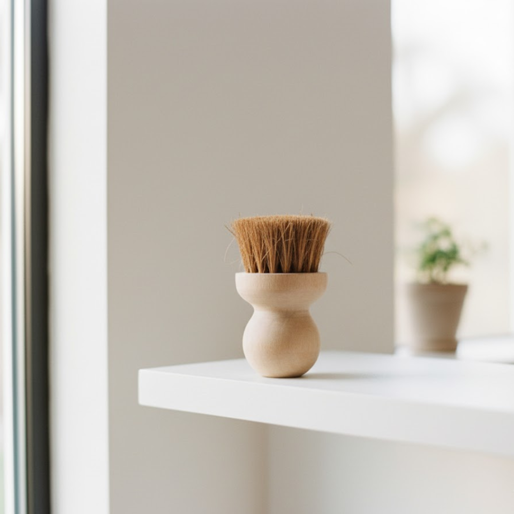 Handmade Coconut Fiber Pan Pot Brush – Eco-Friendly Natural Kitchen Scrubber for Pots & Pans