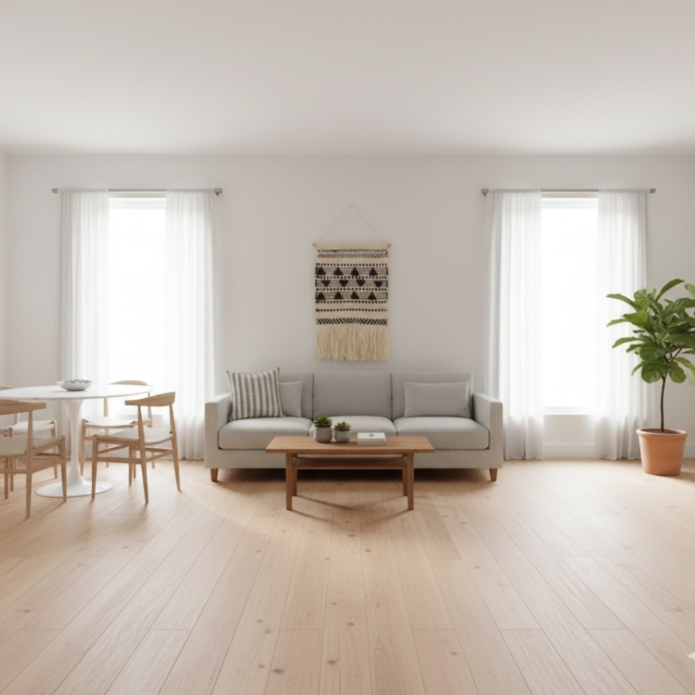 Handwoven Wool & Cotton Wall Hanging