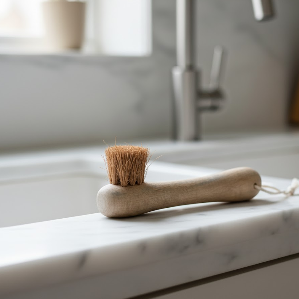 Handmade Coconut Fiber Cleaning Brush – Eco-Friendly Natural Scrubber for Household Use