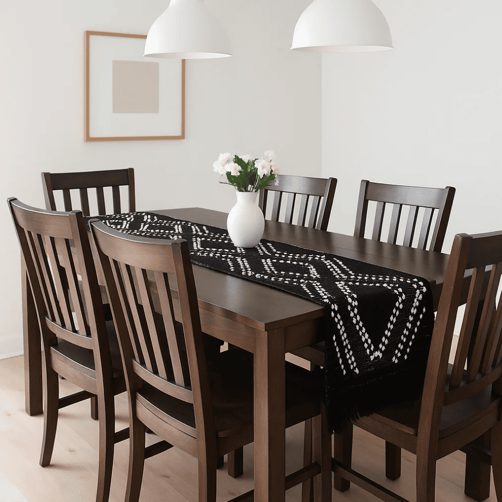 Handwoven Cotton Table Runner