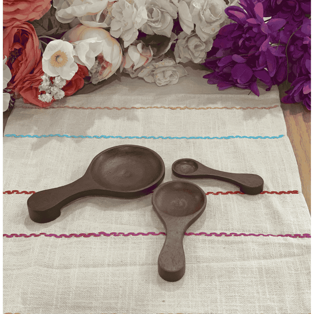 Wooden Classic Measuring Spoons – Eco-Friendly Aussie (Set of 3)