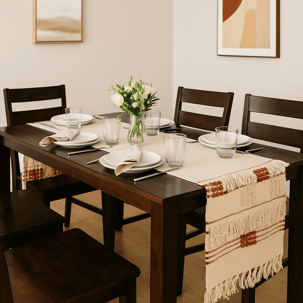 Bohemian Handwoven Table Runner