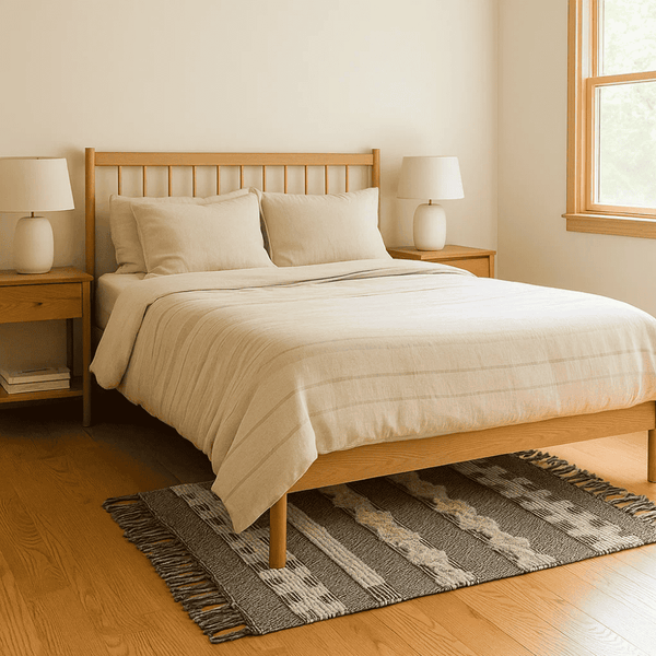 Tufted Handwoven Rug – Soft Artisan Floor Decor