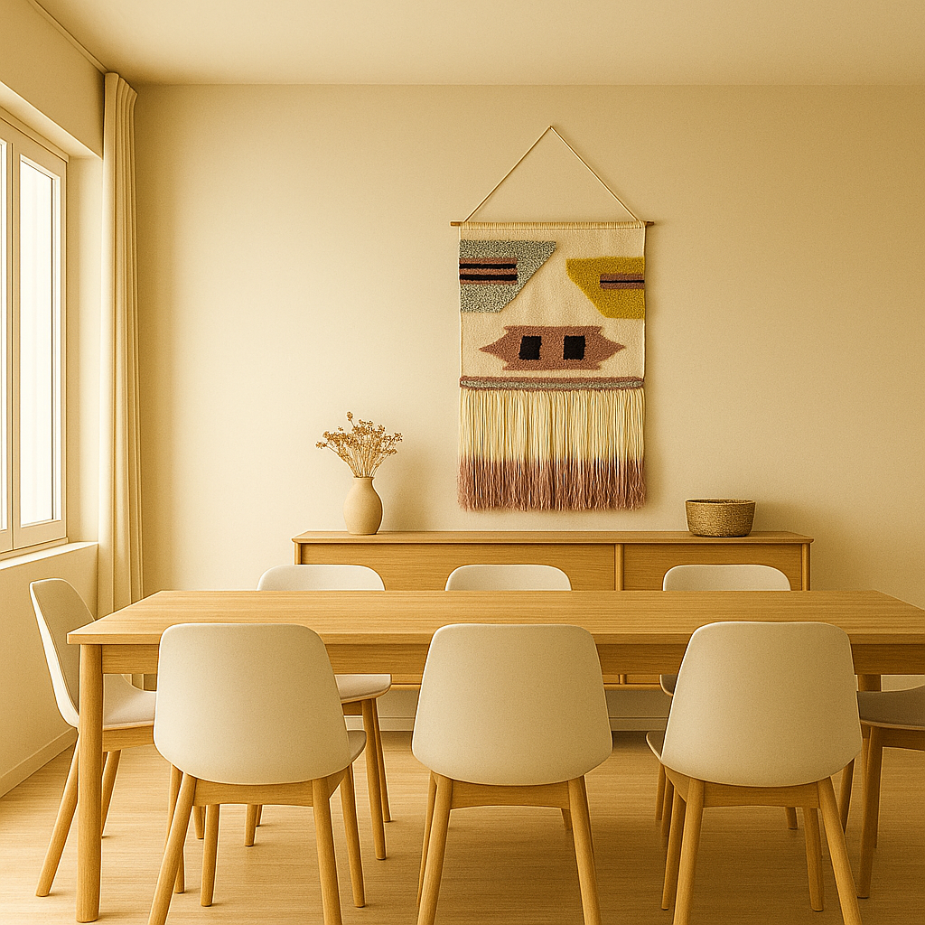 Handwoven Fringe Wall Hanging