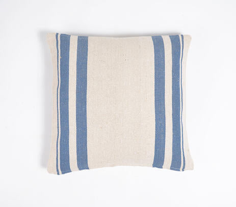 YarDyed Cotton Striped Cushion Cover