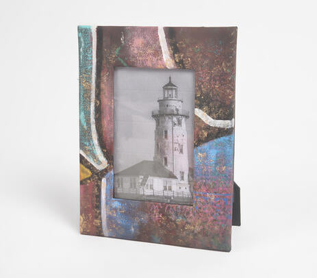 Abstract Art Paperboard Handcrafted Photo Frame