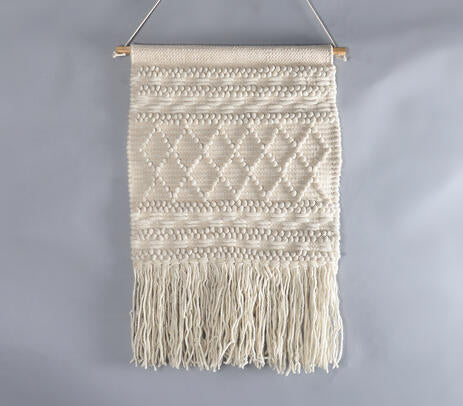 Fringed Woolen Wall Hanging