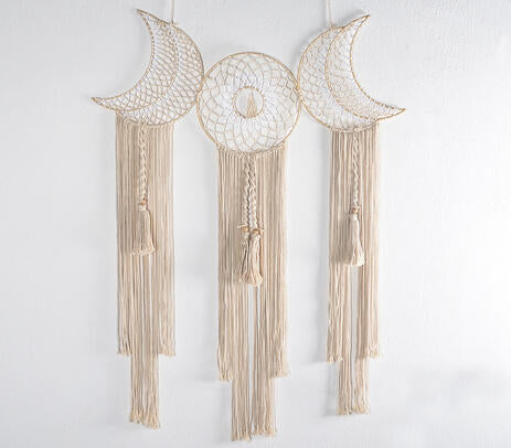 Celestial Trinity Macrame Wall decor