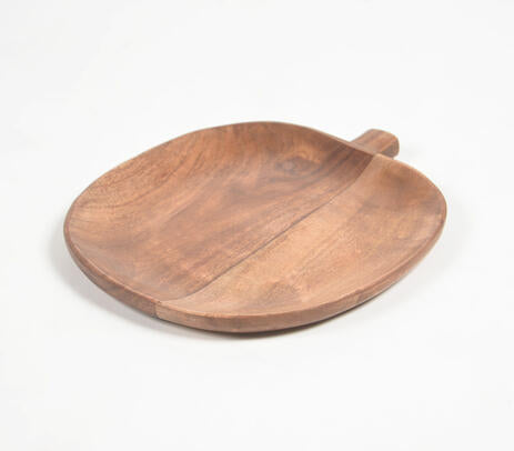Hand Cut Mango Wood Serving Tray