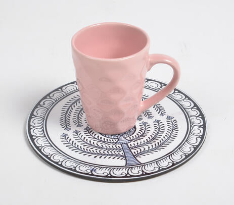 Tribal Art Laminated MDF &amp; Cork Trivet