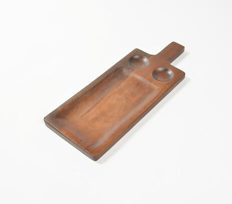 Wooden Chip & Dip Platter IB