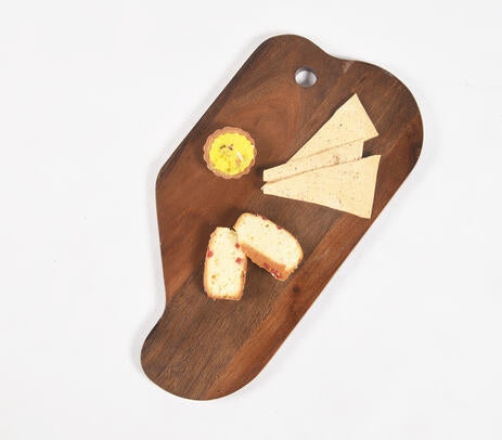 Acacia Serving Board | Handmade Abstract Artisan Wooden Board