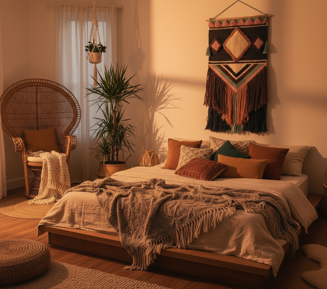 Gleemium Wall Hanging – Geometric Wool