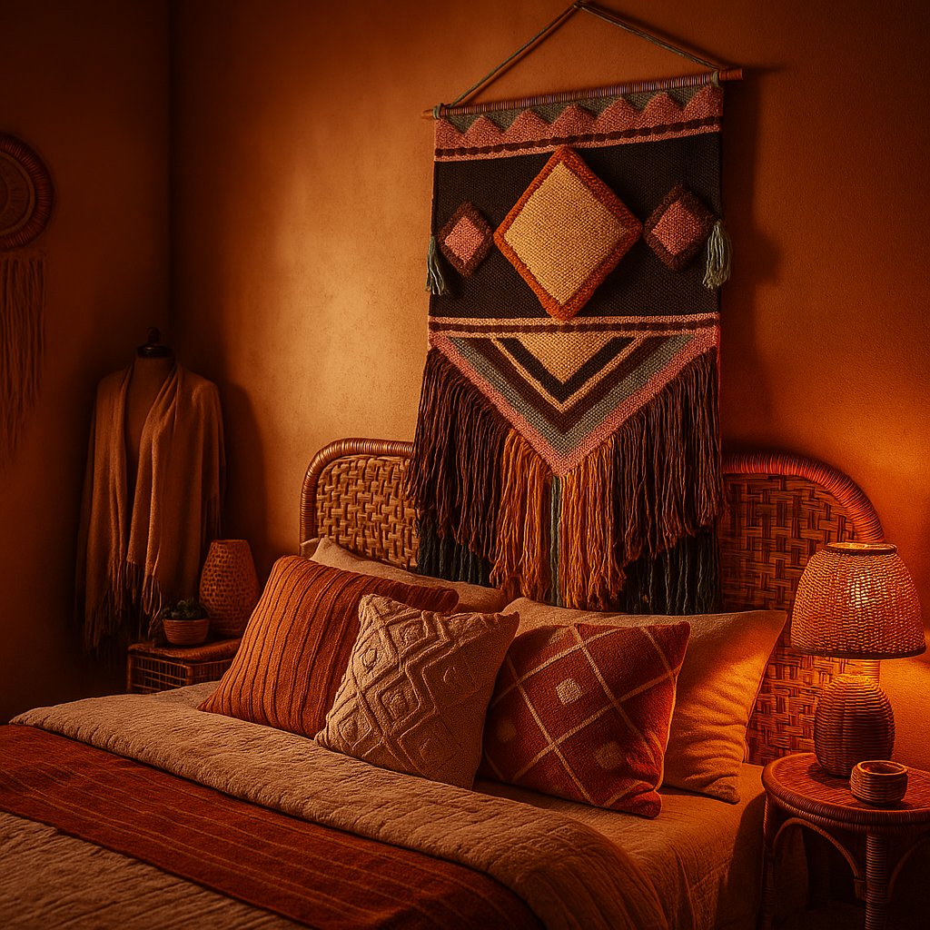 Gleemium Wall Hanging – Geometric Wool