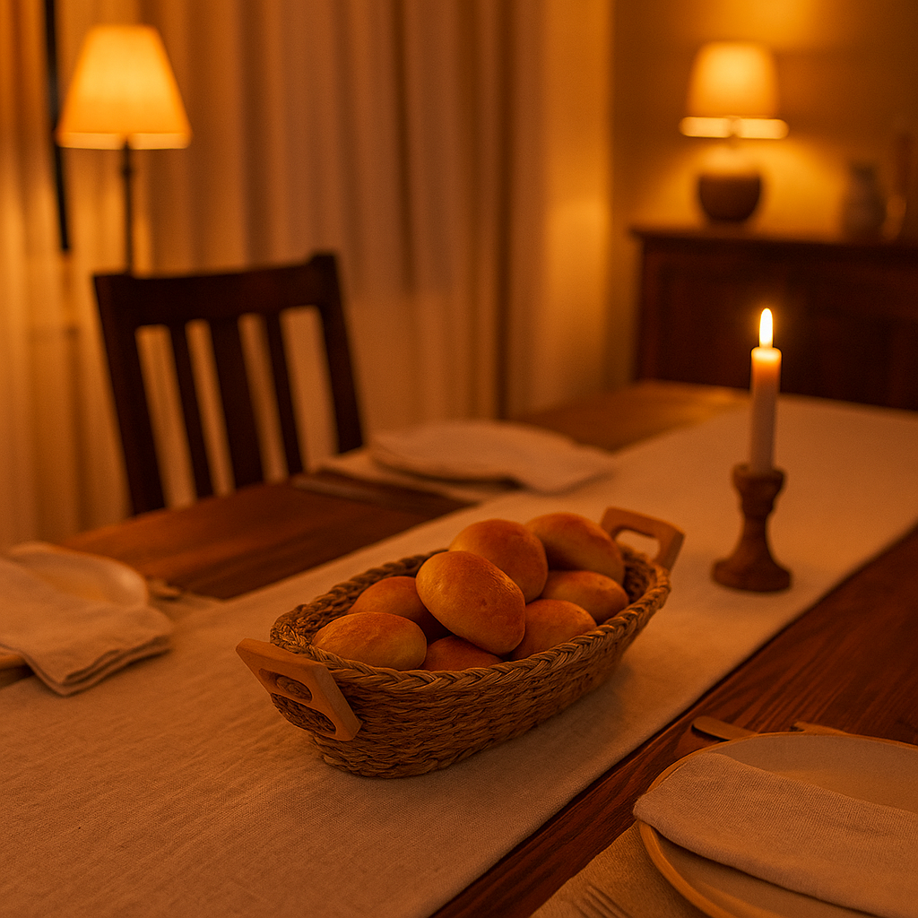 Gleemium Handwoven Sabai Grass Bread Basket