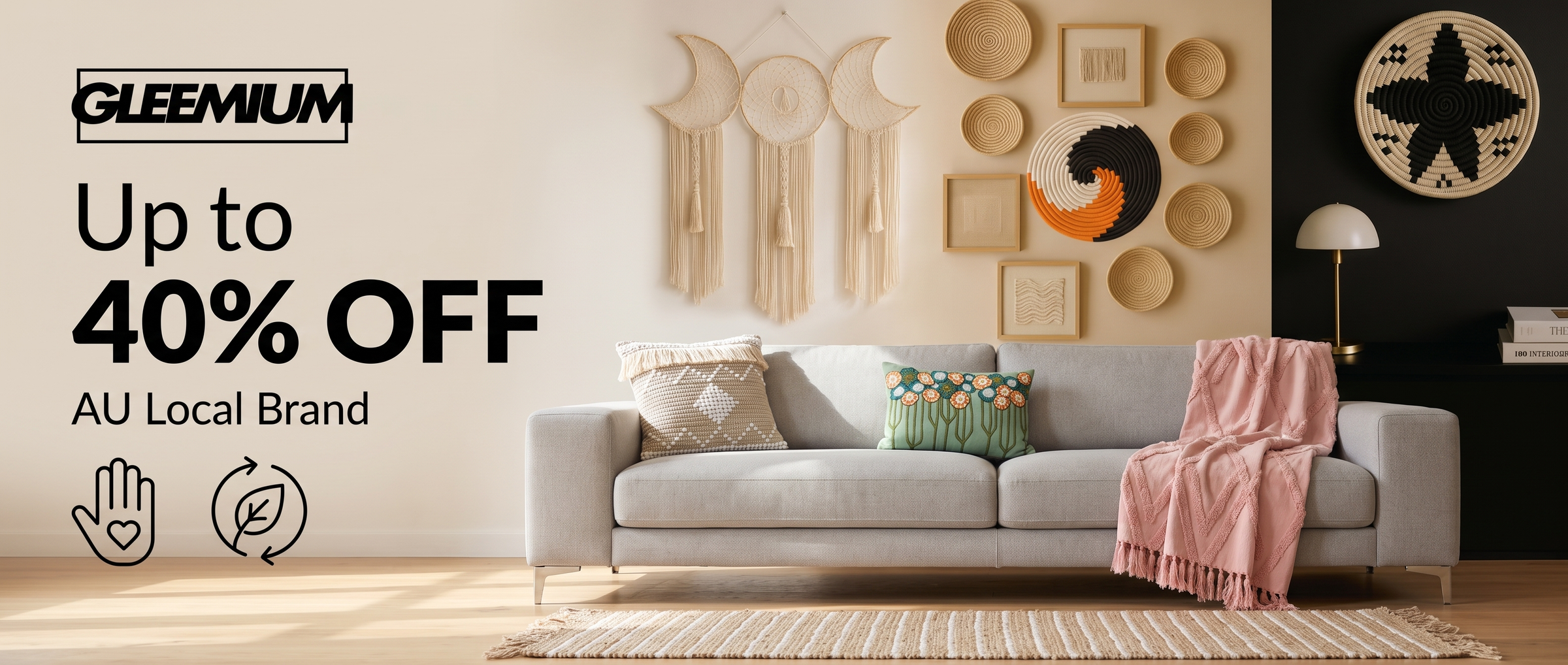 Home Decor & Kitchenware Shop in Australia — up to 40% off at Gleemium